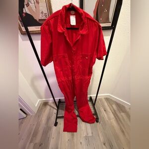 Dickies Red Jumpsuit